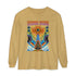Chakra Vision (Front design) - Unisex Garment-dyed Long Sleeve T-Shirt